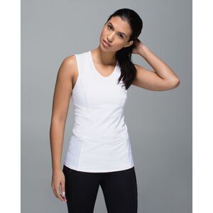 Lululemon Trail Bound Tank White Size Small
